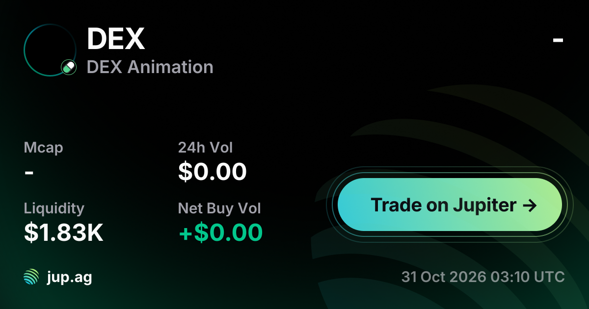 DEX Animation Price Today, DEX to USD live price chart, marketcap & news