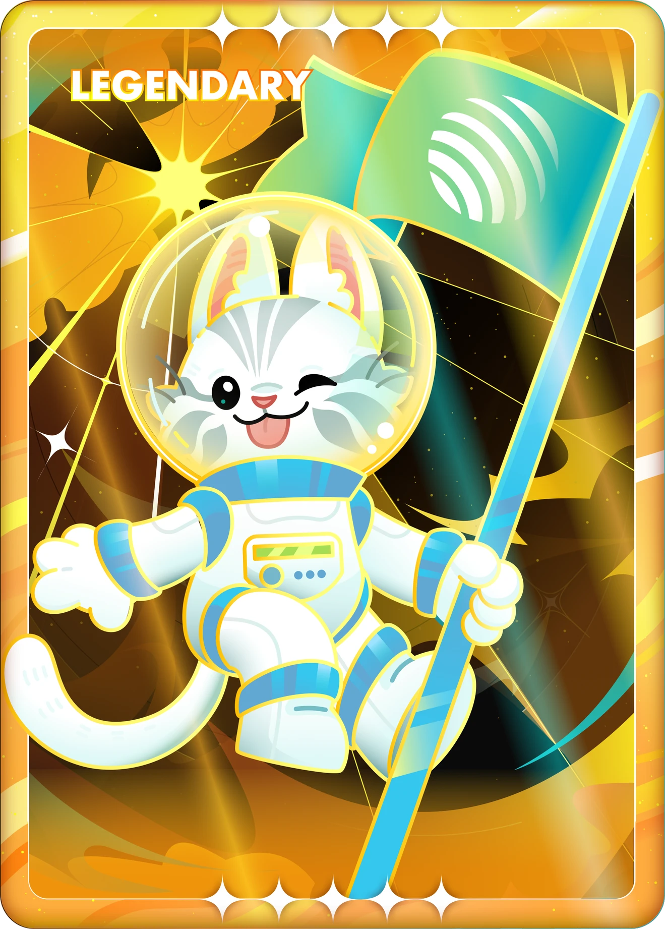 LEGENDARY reward card